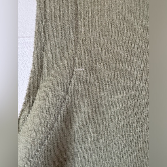 Women’s XL eyelet beach pool concert cottagecore Prairie fairy sweatshirt tank - Picture 2 of 6